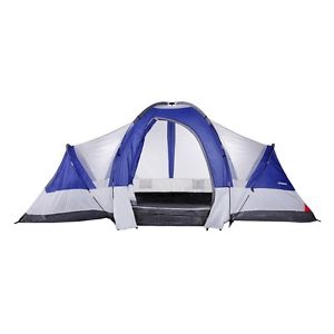 North Gear Camping Deluxe Waterproof Eight Persons Two Room Family Tent Outdoor