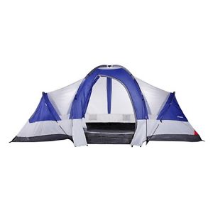 North Gear Camping Deluxe Waterproof Eight Persons Two Room Family Tent Outdoor