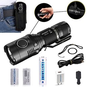 Bundle: Nitecore MH20GT CREE XP-L HI V3 414 Yards 1000 Lumens USB Rechargeabl...