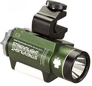Streamlight 69189 Vantage Helmet Mounted Light With White/Green LEDs And Two