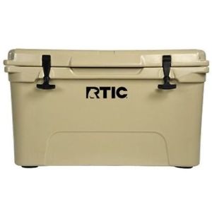 BRAND NEW RTIC 45 COOLER Half The Cost Of Yeti Roadie Tan Beige IN STOCK!