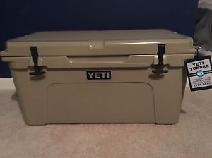 Brand New Yeti Tundra 65 Cooler Tan
