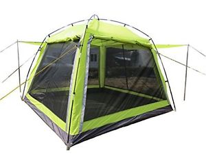 Hasika 8 x 8 Instant Screened Canopy-Greennot include outside poles
