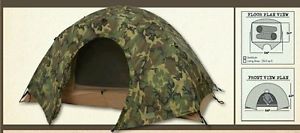 USMC 2 Man Tactical Combat Tent Woodland Camo-Diamond Brand