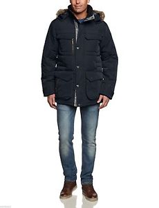 Northland Phil Parka Premium Veste Homme Technique vers le bas parka bleu sombre