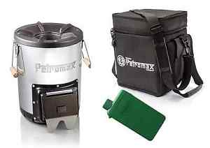 PETROMAX Raketenofen rf33 Kocher Ofen Allesbrenner + Tasche + STANLEY Flachmann