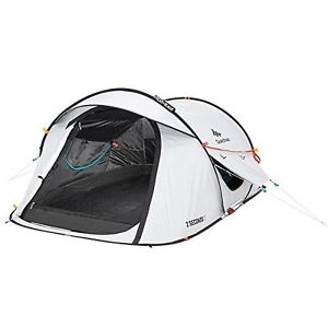 Quechua 2 Seconds Easy II FRESH & BLACK 2 Man Waterproof Pop Up Camping Tent
