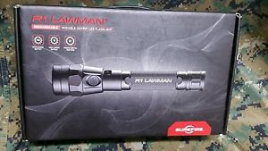 Surefire R1 Lawman Rechargeable Variable Output LED Black Flashlight - R1-A-BK