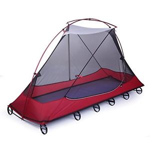 OUTAD Off Ground Backpacking Tent Cot, Ultralight Camping Hiking Alpine Tent - 4