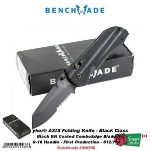 Benchmade Black Class Stryker ll, AXIS Knife, First Production 512/700 #908SBK