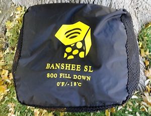 Mint Mountain Hardwear 3.5 lb Banshee SL 0 F/ -18C Waterproof 800 Down Sleeping