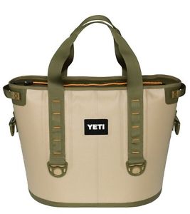YETI HOPPER 30 SOFT SIDE FIELD TAN/BLAZE ORANGE*BRAND NEW*!!PORTABLE COOLER