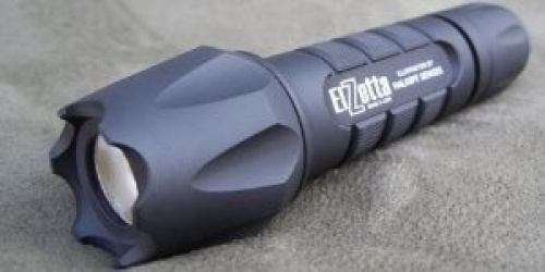 Elzetta ZFL-M60-CS2C Tactical Weapon LED Flashlight with Strike Bezel, M60, 2-Ce