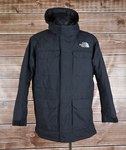 Le Nort Face Hyvent Bas,à capuche Hommes Veste Manteau Parka Taille L,Véritable