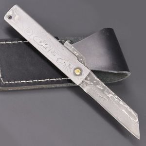 Takeshi Saji Japanese Pocket Knife Higonokami 72mm VG-10 Folding Outdoor c46