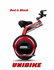 Apex Star-I SP800 Speeder Shinny Black with Red Trim SELF BALANCING UNIBIKE 800W
