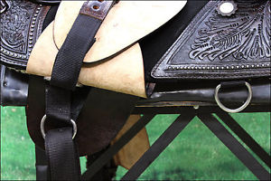 TW101DB-A HILASON BROWN TREELESS WESTERN TRAIL BARREL RACING HORSE SADDLE 15"