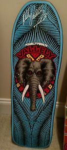 *Autographed* 2011 Mike Vallely POWELL PERALTA (re-issue) skate deck MAKE OFFER