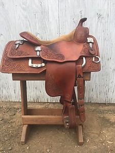 Bobs Custom Reining Saddle