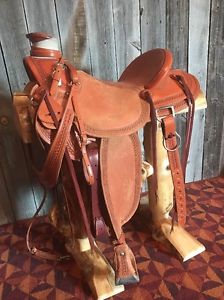 McCall Saddle 16.5' Northwest Wade Rough Out Seat