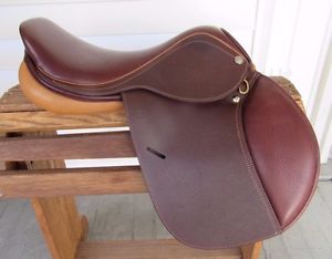 NEW RODRIGO PESSOA Pony XCH Close Contact Saddle w/Padded Flap Med Tree 15" Seat