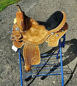 Triple Creek Barrel Saddle