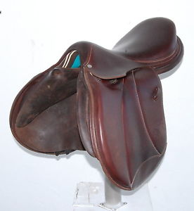 18" VOLTAIRE PALM BEACH SADDLE (SO17801) VERY GOOD CONDITION!! - DWC