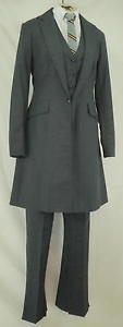 Reed Hill Saddleseat Ld 3p suit Coordinate Charcoal Diamond size 18
