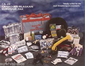 Emergency Gear Canadian/Alaskan Survivor Aircraft Unit (2 People/14 Days)