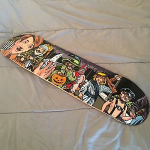 Supreme X Sean Cliver Halloween Skateboard Deck NOS Rare 2008