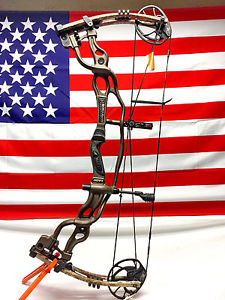 New  Hoyt Carbon Spyder ZT 30 Bow 60-70 Pull 28 Draw Harvest Brown
