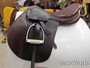 Collegiate Dignitary Convertible Close Contact Saddle 17 1/2" Lightly Used