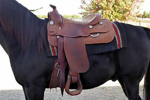 Ted Aldal Western Saddle