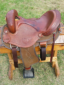 16" Switchback Saddles Mule Endurance Trail Saddle