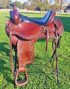 16" Reinsman Comfort Fit Western Trail Horse Saddle ~ Model 4101