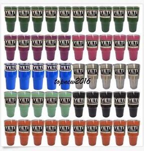 50pcs 30oz Muticolor 18/8 Stainless Stee Steel Cooler Tumbler Cup Coffee 8 Color