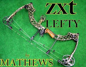 LEFT HAND Mathews ZXT   Compound Bow 55-70LBS  LH