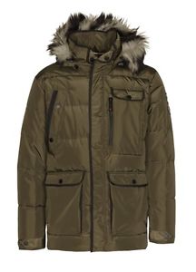 Killtec Homme décontracté Parka en Imitation du duvet Kosimon Taille 4XL
