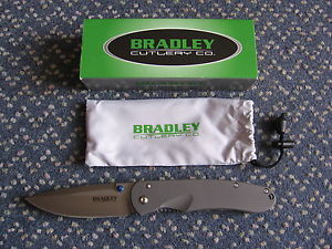 BRADLEY CUTLERY Alias I (Benchmade, Chris Reeve), 1st prod. run, Titan Framelock