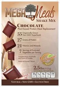 Legacy Food Storage Chocolate MegaOne Meals – 15 Meals – 6 pack