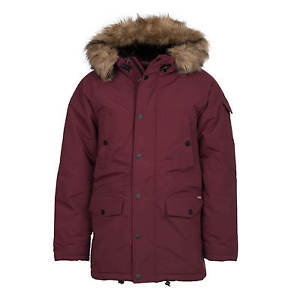 Carhartt Anchorage Parka Veste chianti bordeaux - Homme Manteau d'hiver fourré
