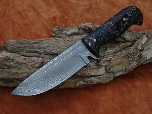 Jagd Messer, Kunststoff Aluminium Griff, Wasserfest Rosen Muster