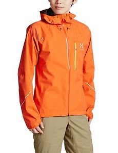 Haglfs Men's Gore Jacket L I M III Orange - Dynamite Small NEW
