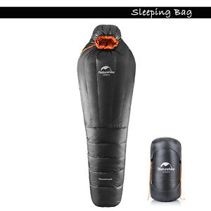 Double Sleeping Bag Repellent Down Waterproof Breathable Fabric Panels Single