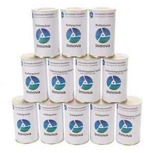 Innova Grundnahrungsmittel Paket (Ei-, Milch- und Butterpulver)
