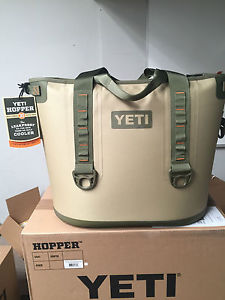 Yeti Coolers- Hopper 30 Soft Side Cooler -Field Tan Color- New In Box