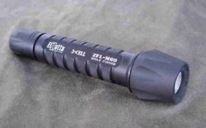 Elzetta ZFL-M60-SS3S Tactical Weapon LED Flashlight with Standard Bezel, M60, 3-