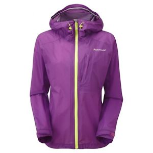 MONTANE WOMENS MINIMUS JACKET DAHLIA (SIZE UK 10)
