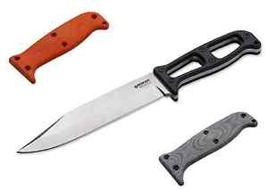 BÖKER German Expedition Knife G10 PLUS inkl. Set Micarta oder G10 Vollschalen