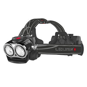 LED Stirnlampe Led Lenser XEO19R - schwarz, weiß oder grün